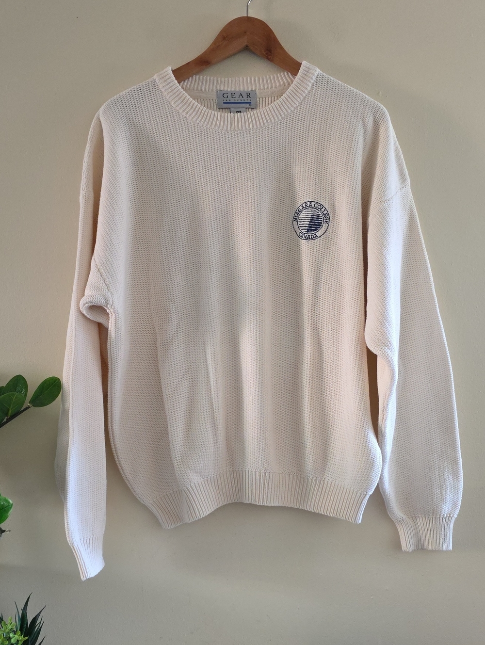 Vintage 80s - 90s GEAR FOR SPORTS Cotton Academy Crewneck Sweater - XL